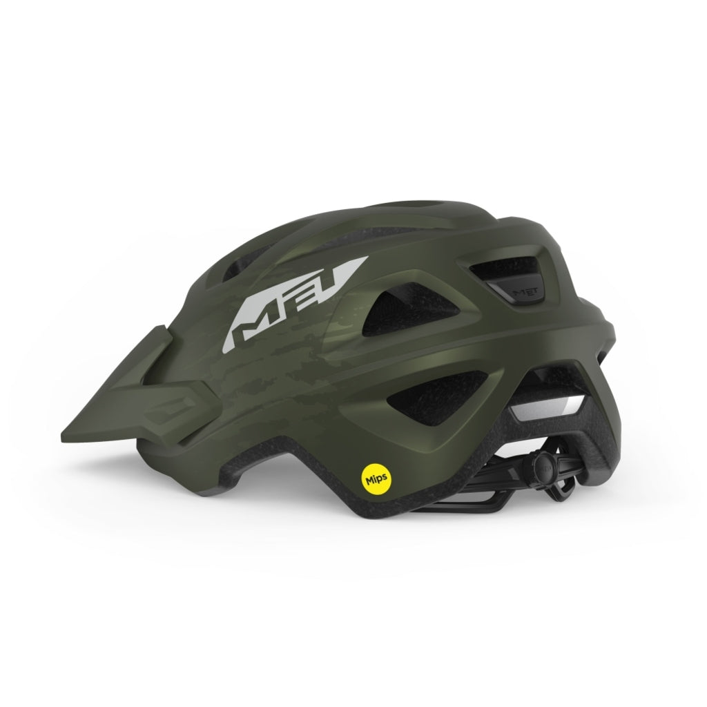 Fietshelm - MET Echo MIPS - Olive Fietshelm - MET Echo MIPS - Olive